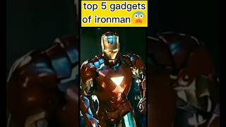 top 5 gadgets of Ironman🥶#marvel #avengers #mcu #viral
