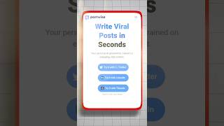 This AI Writes 30 Posts in 10 Seconds! 😯🔥 #technology