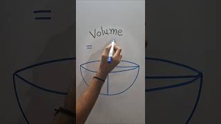 Volume of hemisphere #mathsbyjigs #maths #knowledge #hemisphere #Volumehemishere #mathematics # math