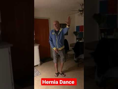 when you have a hernia pain and your sister demands you to dance with her.... and then film with you
