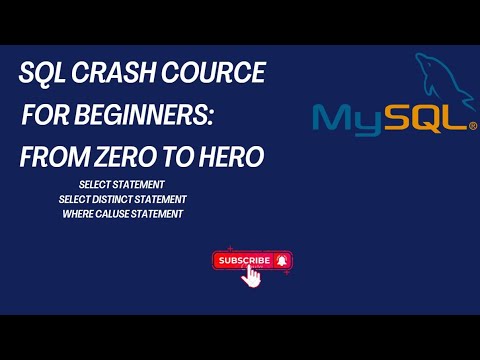 SQL for Beginners: Mastering SELECT, DISTINCT & WHERE Clauses