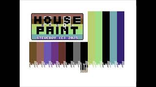 C64 Game : Housepaint BASIC by Blazon! 19 July 2025!