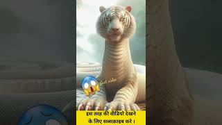 "Half Tiger, Half Snake – The Beast from the Jungle #shorts #ytshorts #facts #animals #shortsfeed