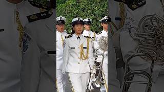 海軍樂隊 進場 #總統府 #降旗典禮 2025.06.10 #navy