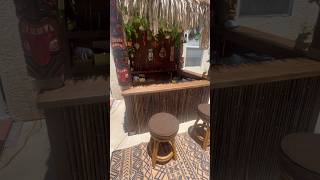 How to build a tiki bar! #tiki #tikibar #bar #howto #build #bamboo #vintage #recipies #homebar