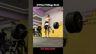 145SLDL ‼️ #gymaddict #gymnastics #gym #gymquotes #fit #fitness #fypage #fyp