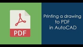 PRINT & PUBLISH IN AUTOCAD LT 2019
