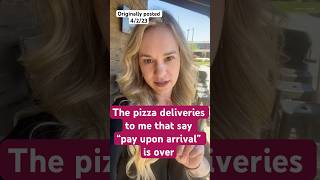 I tried ignoring it and not giving the “pizza prankster” any attention, but it KEPT HAPPENING