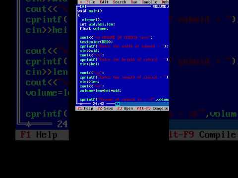C++ program to find volume of cuboid
