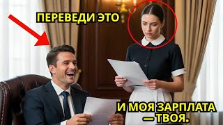 Миллионер усмехнулся: «Переведи это, и моя зарплата твоя»… Ответ служанки ошеломил его.