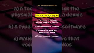 KEYLOGGER #cybersecurity  #keylogger