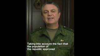 Ukraine separatist leader asks Putin to incorporate Luhansk region into Russia after referendum