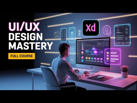 UX/UI Design Mastery with Adobe XD (Full Course)