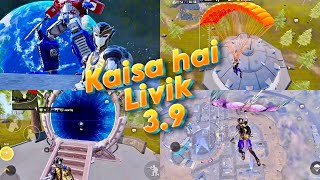 Kaisa hai livik 3.9 | Pubg new update 3.9 | livik new update gameplay | Pubg mobile 3.9 update