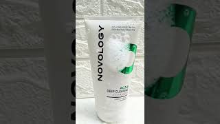 Novology  deep acne clear cleanser#acnetreatment #acnescars #acnecare