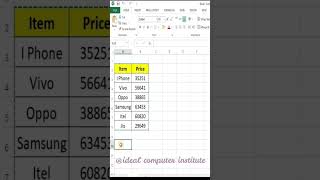 Ms excel daily use tips & tricks #msexcel #excel2007 #exceltricks #trendingshorts #excel #exceltips