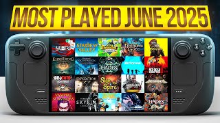 June Top 20 Most Played Steam Deck Games