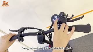 KUKIRIN M4 Max | Speed Limit Detailed Adjustment Tutorial