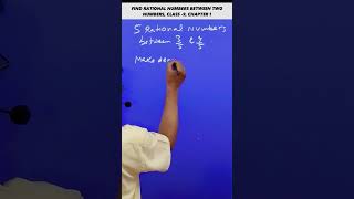 Find Rational Numbers Between Two Numbers | Class 9th NCERT | Easy Maths Coach