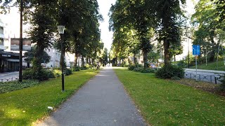 Walking in Stockholm: Karlavägen, Östermalm (Street sounds, 4K 60fps)