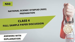 Grade 4 National Science Olympiad (NSO) Solved Full Sample Paper