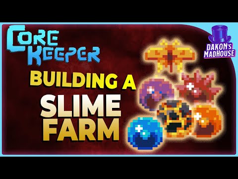 Building a Slime Mob Farm | Core Keeper 1.1