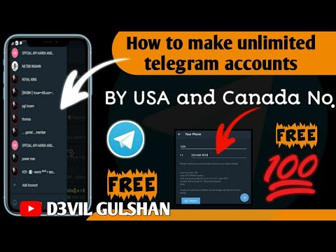 telegram number unlimited