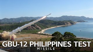 “Philippines Shocks the World with GBU-12 Missile Test in 2025 – Precision Strike Power Unleashed!”
