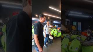 Riding Benelli Panarea 125 to witness mate’s new Vespa Sprint 150 车友喜提新车记 feat Yamaha FZ 150