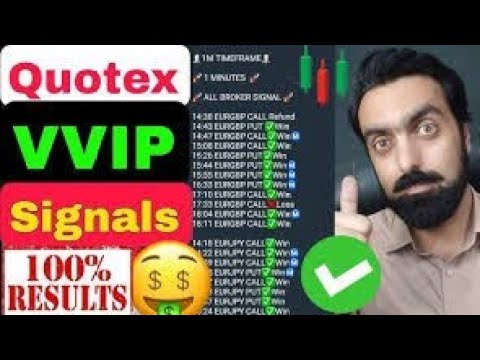 Quotex VIP Best Signals 2025 For Beggniers// Quotex Group For Pakistani