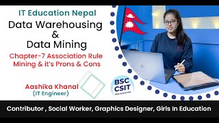 19 Association Rule MIning & its advantages and disadvantages BSCCSIT 8th Semester Data Warehouse