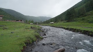 China rural village walk. The scenery of western Sichuan countryside. Jiagenba(甲根坝), Sichuan・4K