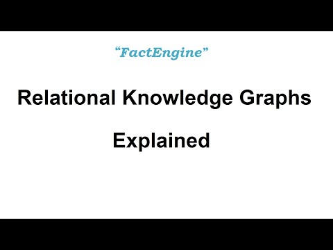 Relational Knowledge Graphs Explained