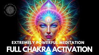 POWERFUL Chakra Activation Meditation for FULL ENERGY RESET in 2025 🔥💜