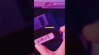 "The World's First Computer Virus: The Creeper!"     #shorts #technews #techfacts