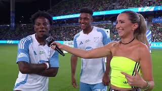 iShowSpeed vs. Alex Freeman | MLS All-Star Passing Challenge presented by Bounty