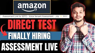 Finally Amazon Direct Test Hiring Announced | OFF Campus Drive For 2025, 2024 Batch Hiring