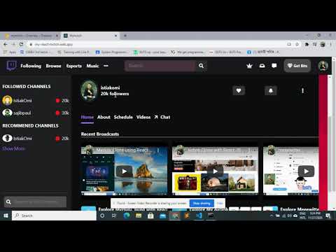 Twitch Clone with React JS