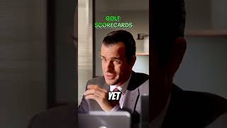 American Psycho ( Golf Scorecards Edit ) #golfmemes #golfmeme #golffunny #golfhumor #americanpsycho