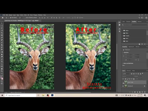 How to easy change background in Adobe Photoshop/কিভাবে খুব সহজে ছবির ব্যাকরাউন্ড চেন্জ করবেন।