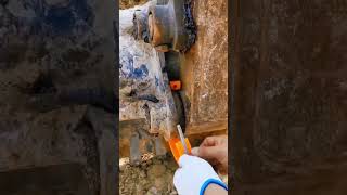 Useful plastic tool for excavator installation