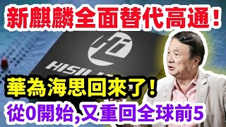 值得沸騰！華為海思晶片，從0開始，又重回全球前5