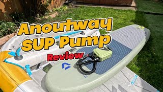 Anoutway 20PSI Portable Electric SUP Air Pump review