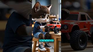Opet Builds His Own Custom RC 4x4 offroad! 🛠️🚗 | Cute Kitten DIY
