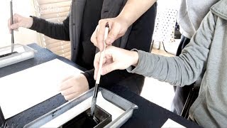 のざお書道教室で書道を教えてもらったらまさかの展開に!?