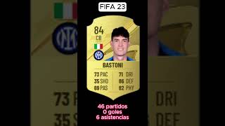 Todas las cartas de #Bastoni en #FIFA #viral #shorts #youtubeshorts #short #capcut #eafc