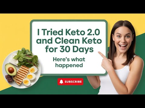 I Tried Keto 2.0 and Clean Keto for 30 Days Here's What Happened