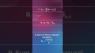 All Arithmetic Progression formulas #kartet #kartet2022 #sslc #maths #sslcmaths #mathstricks #math