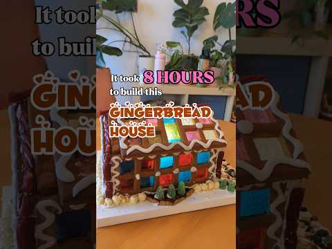 Designer And Engineer Build a Gingerbread House #gingerbreadhouse #designer #gingerbreaddecorating