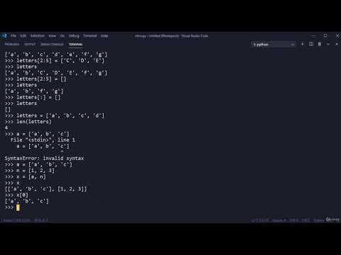 The Python Programming For Everyone lesson 23